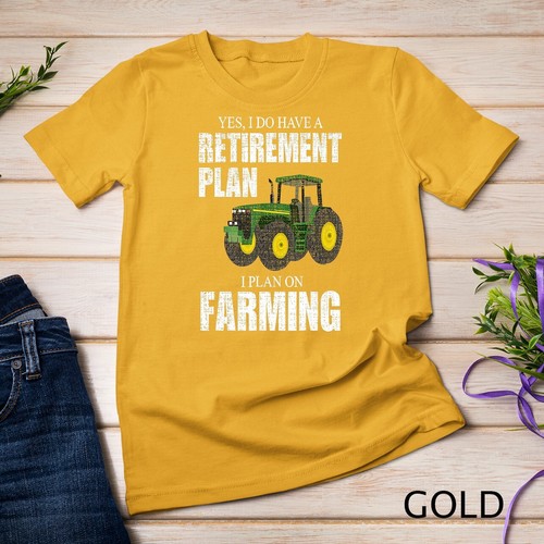 Camiseta unisex plan de jubilación agricultura divertida agricultor regalo granja en dificultades - Imagen 3 de 15