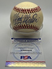 Marty Marion St. Louis Cardinals Signed Autograph OMLB Baseball PSA DNA