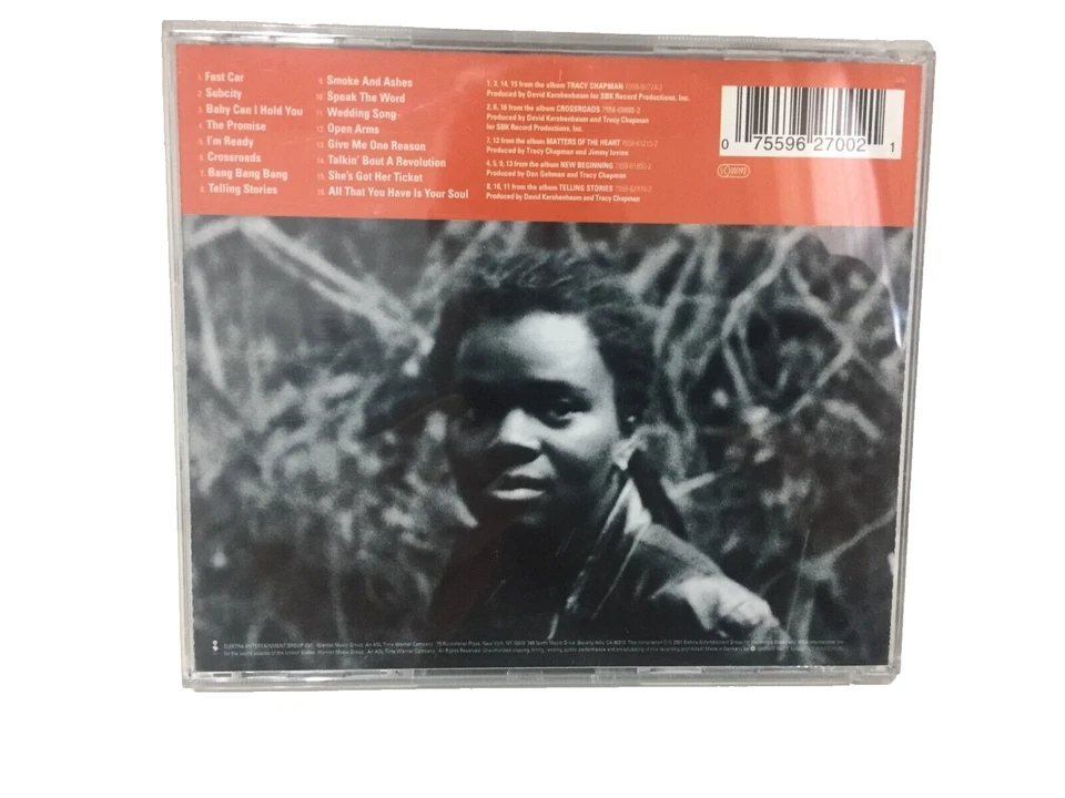 TRACY CHAPMAN COLLECTION CD ALBUM 2001 - Image 2 of 3