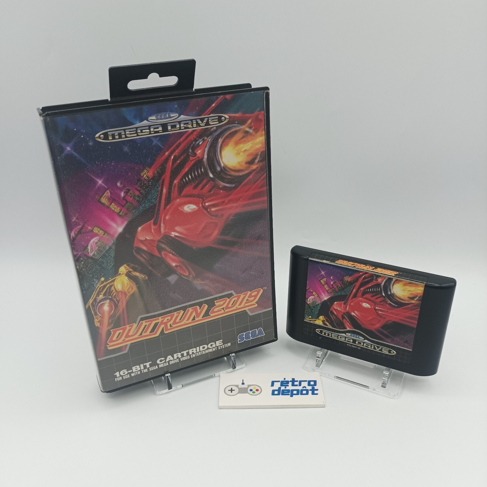 Outrun 2019 / SEGA Megadrive / PAL / EUR