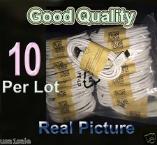 lot 10 X White Micro USB Sync Data Charger Cable for Samsung Galaxy S4 S3 S2 