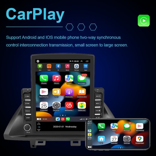 6+64GB 9.7" CarPlay Android 13 For Honda Odyssey 2005-2010 Car Stereo Radio GPS - Picture 11 of 13