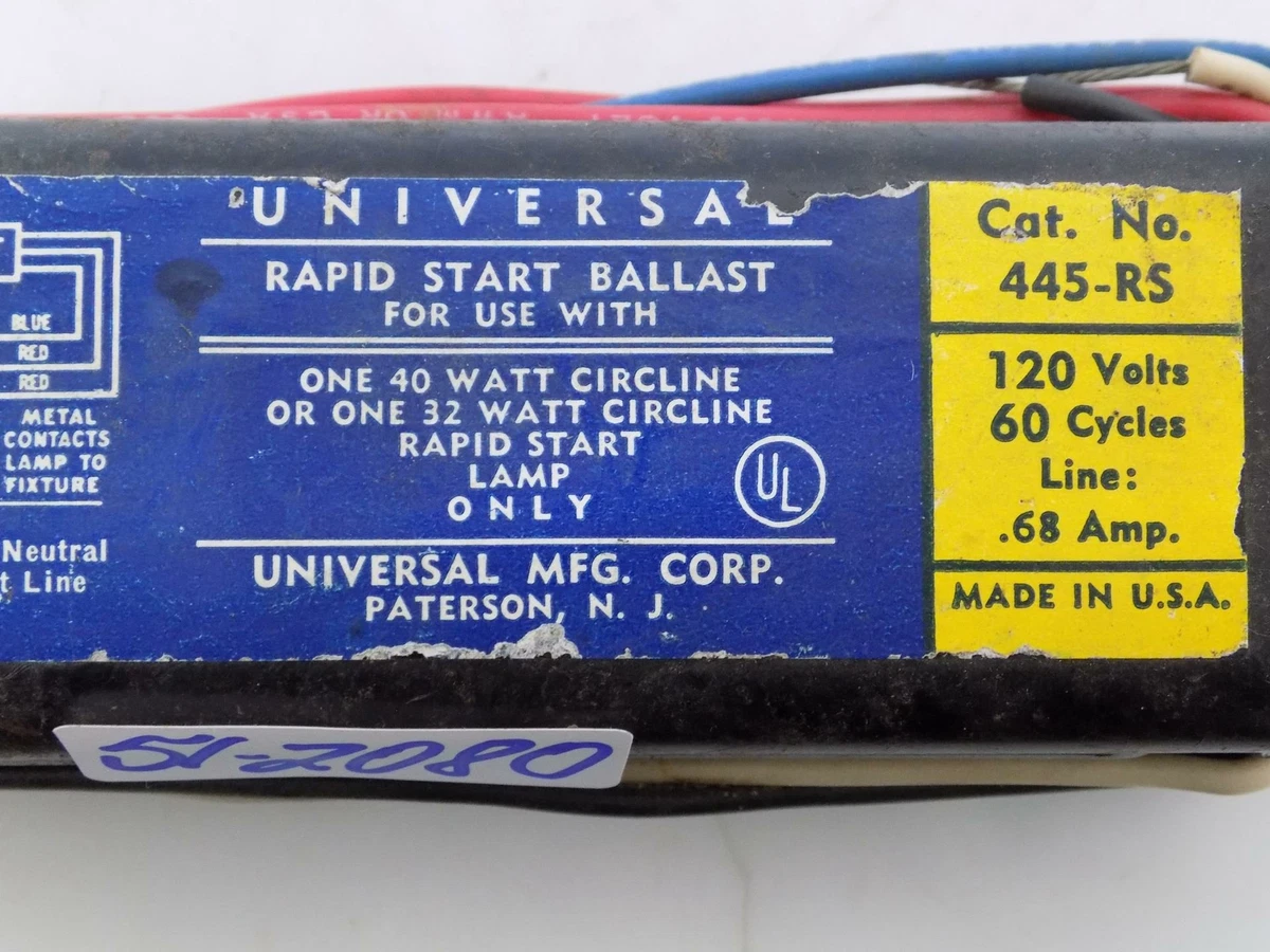 Universal rapid start ballast deals