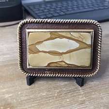 Vintage Western agate Belt Buckle   Z11 