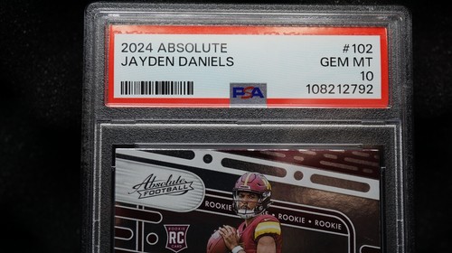 2024 Panini Absolute #102 Jayden Daniels Rookie RC PSA 10 GEM MINT💎💎 - Bild 2 von 18