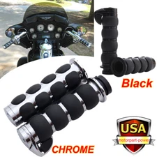 1" Motorcycle Hand Grips For Harley Road King Electra Glide Softail 883 Kawasaki