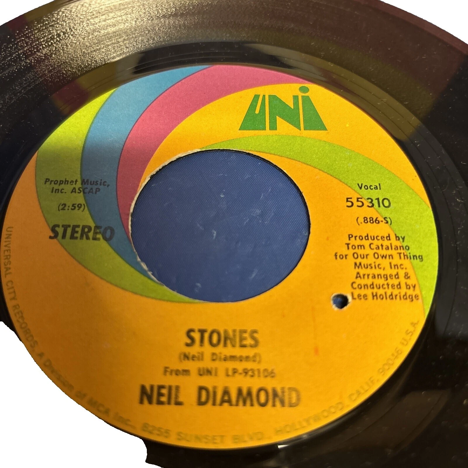 Neil DIAMOND discos de vinilo single clásica