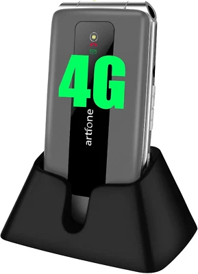 ARTFONE 4G Unlocked Flip Mobile Phone for Seniors Big Button 4G Mobile Phone for Elderly