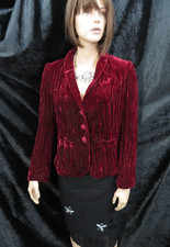 Per Una Red Evening Jacket & Maria Grachvogel Black Skirt Uk 12