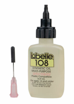 Labelle Plastic Compatible Motor Oil 1/2oz 14.8mL Light Weight