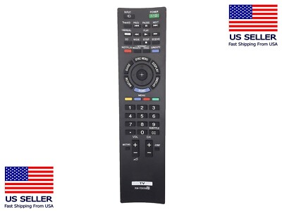 New RM-YD059 Replaced Remote for Sony TV KDL-60NX720 KDL-55HX820 KDL-55NX720