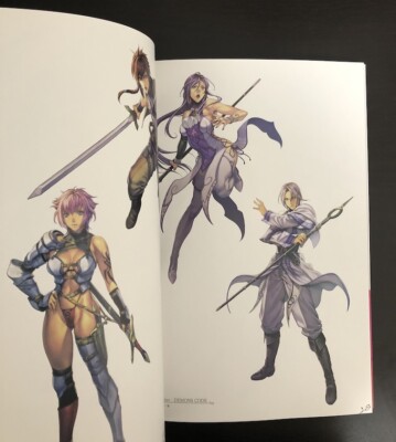 Rei Homare Art Works Art Book Queen's Blade Grimoire Zara