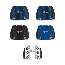 OFFICIAL INTER MILAN BADGE VINYL SKIN DECAL FOR NINTENDO SWITCH JOY CONTROLLER
