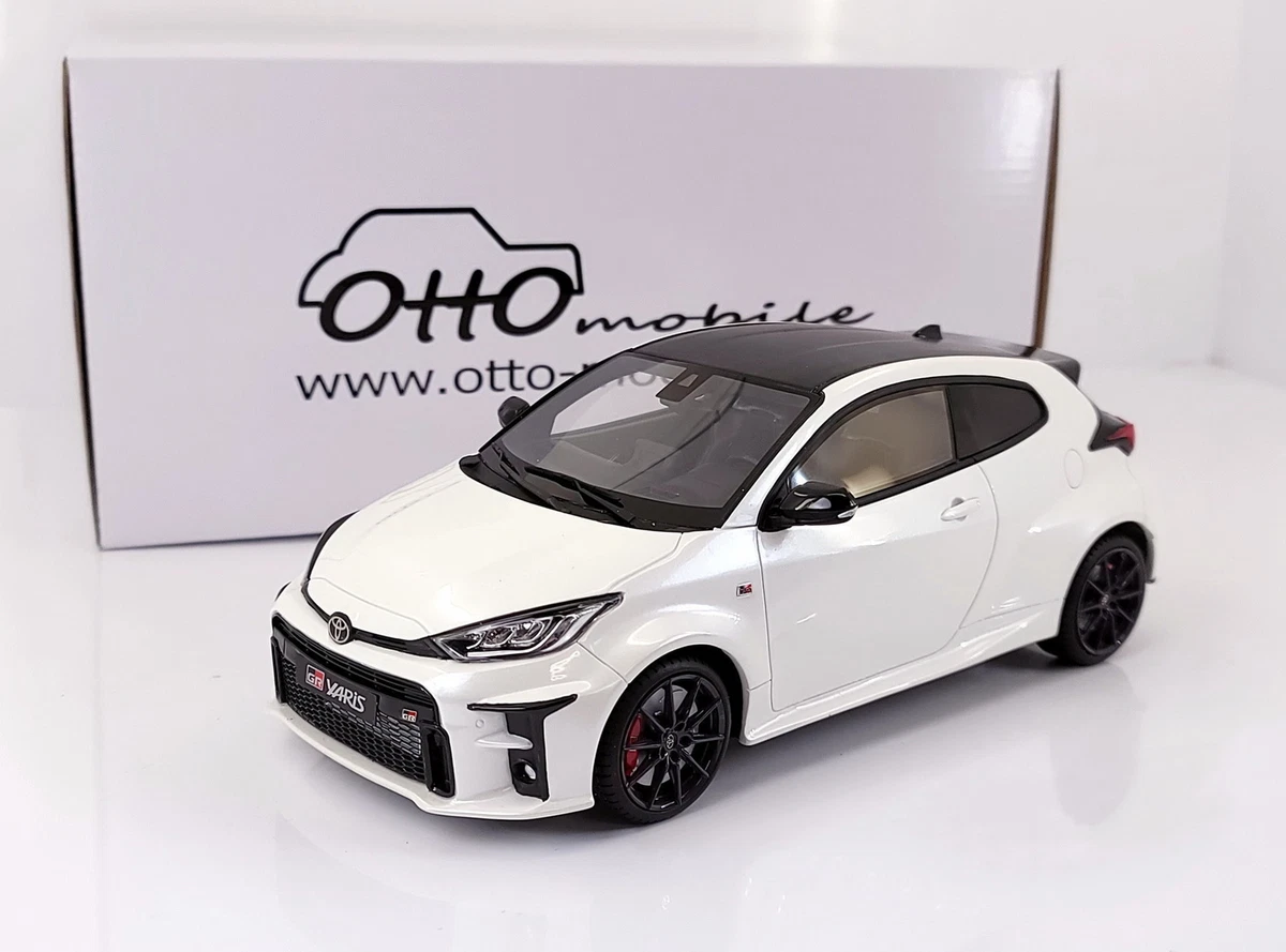 OTTO 1:18 scale Toyota GR Yaris 2021(LHD) White Pearl (OT424 