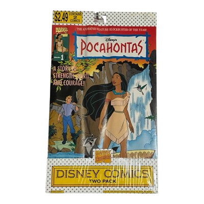 Pocahontas #1 & #2 (1994 Marvel/Disney) | Sealed Two-Pack | Brand New