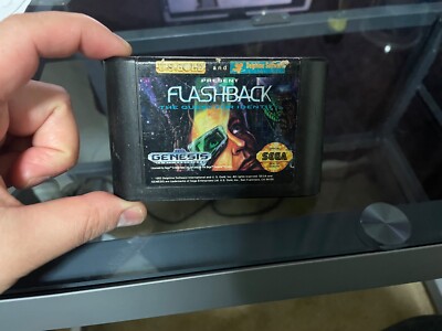 Flashback the Quest for Identity Sega Genesis authentic