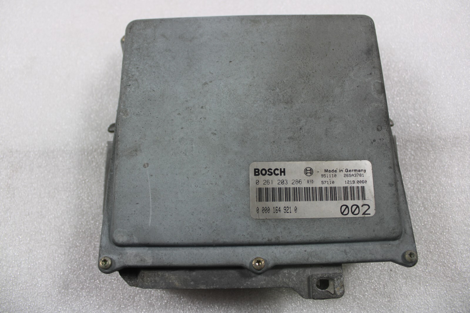 Ferrari F355, Engine / Motor Control Module, Fire Dmg, Used, P/N 164921
