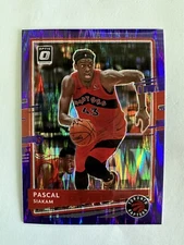 Pascal Siakam 2020-21 Panini Donruss Optic Basketball Purple Shock Prizm #103