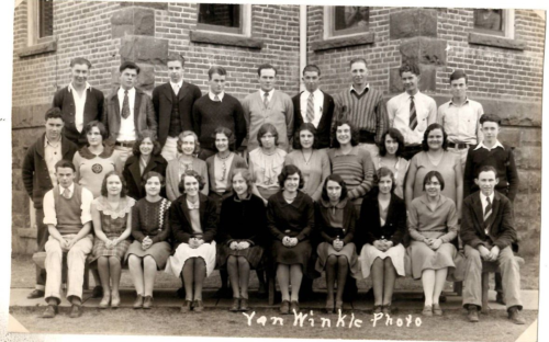 Van Winkle Photo Class School TN?Picture Names on Back of Photo Bill Prine - Bild 1 von 6