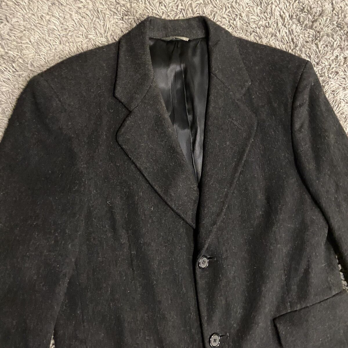 Vintage Christian Dior Monsieur Sport Men's Wool Overcoat Vintage Christian Dior Monsieur Sport Men's Wool Overcoat