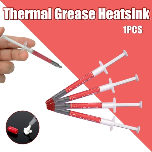 High Performance Thermal Paste Grease Compound CPU GPU Heatsink Cooling Syringe