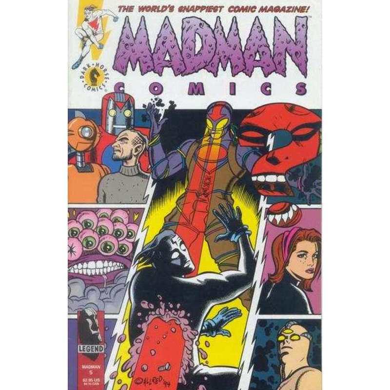 Madman Comics #5 in Near Mint + condition. Dark Horse comics [o 