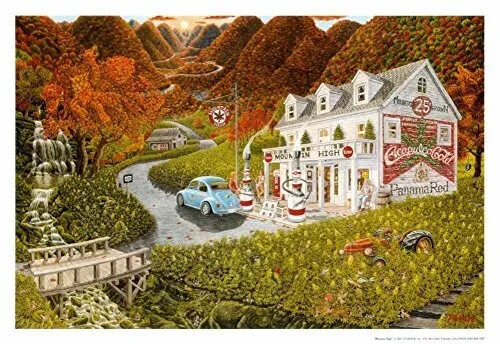 Mountain High Poster by Tom Masse 32 x 22in - FREE Shipping - Picture 1 of 1