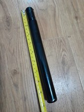 BMX seat post black 25.4mm 255mm end to end. Excellent condition MTB Road Hybrid