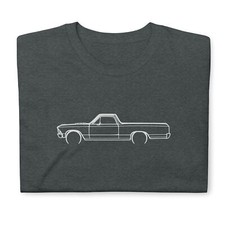 Softstyle T-Shirt For Chevrolet El Camino 1966 Car Owners Gift Tee Shirt