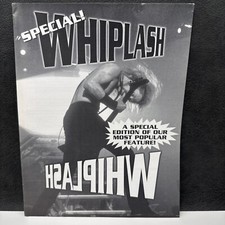 Metallica Club Magazine Special WHIPLASH 8 Page Interview Q&A