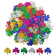 LOVEART SEQUINS f&uuml;r Handwerk Lose Pailletten Blumen 9mm/15g, mehrfarbig
