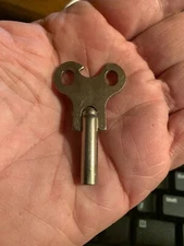 CLOCK Nickle WINDING KEY, ANTIQUE VINTAGE LOOK & Bottle Cap Opener
