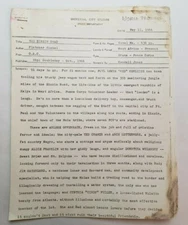 THE ZINZIN ROAD / Kendall Jones 1966 SYNOPSIS, based on novel by Fletcher Knebel