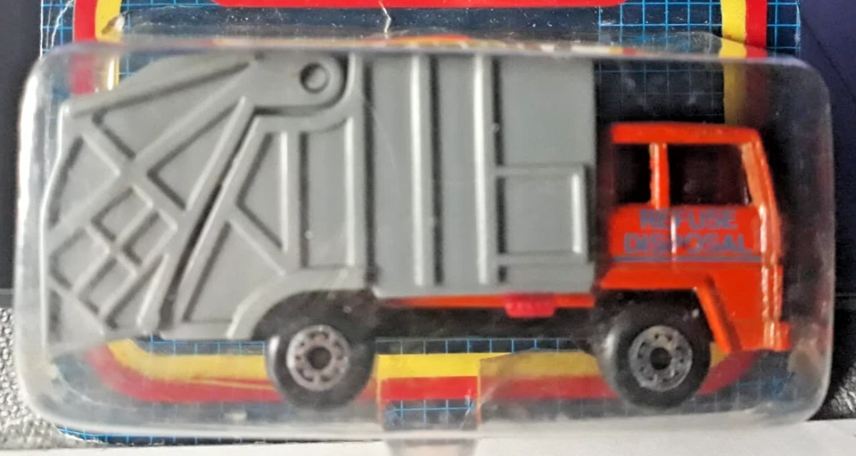 Matchbox  © Refuse truck 'Refuse Disposal'  1989 MB36  Matchbox  China OVP - Bild 4 von 4
