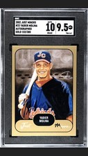 2002 Just Minors Yadier Molina Autograph Gold RC #/300 | SGC 9.5