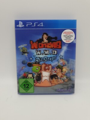 Worms WMD ALLSTARS|3D-Hologram Cover|Sony PlayStation 4|PS4|OVP|BLITZVERSAND 