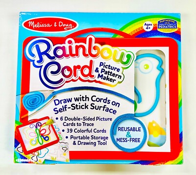 Melisa & Doug-Rainbow Cord & Picture Pattern Maker