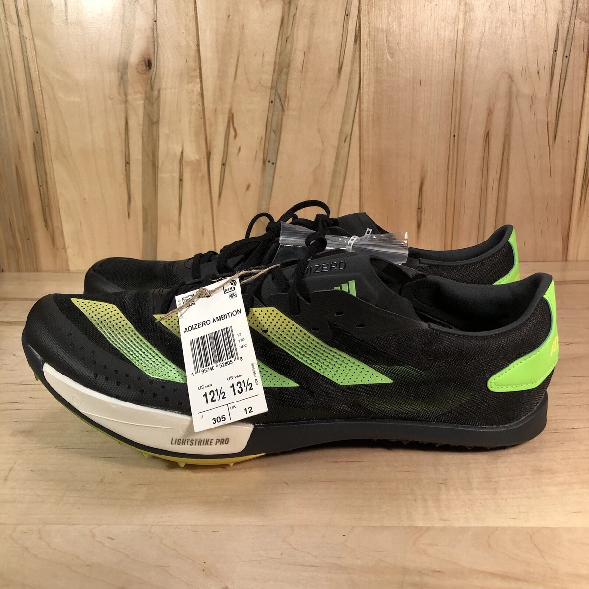 adidas Adizero Ambition Black Solar Green for Sale | Authenticity