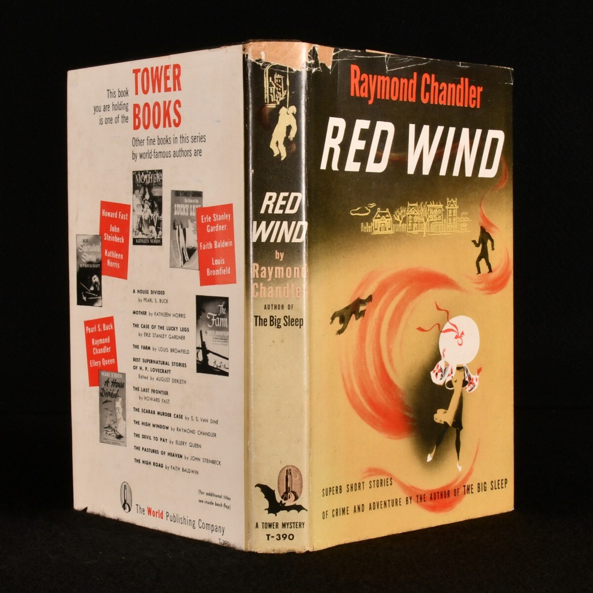 1946 Red Wind Raymond Chandler First Edition First Printing Tower