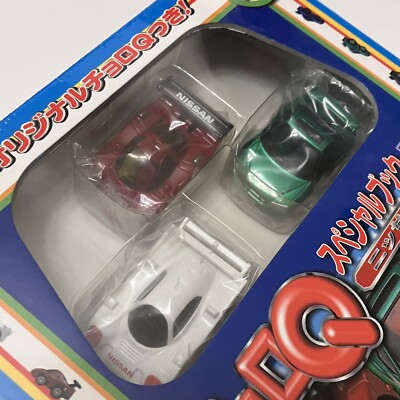 Choro Q Nissan Penny Racers R34 Skyline 25GT Turbo R90CP R390GT-1