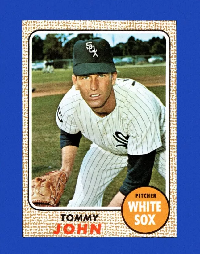 Tommy John trading card