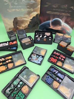 Dune Uprising, Bloodlines - Board Game trays, Sleeved Cards, Vertical storage! | eBay Dune Uprising, Bloodlines - Board Game trays, Sleeved Cards, Vertical storage! | eBay