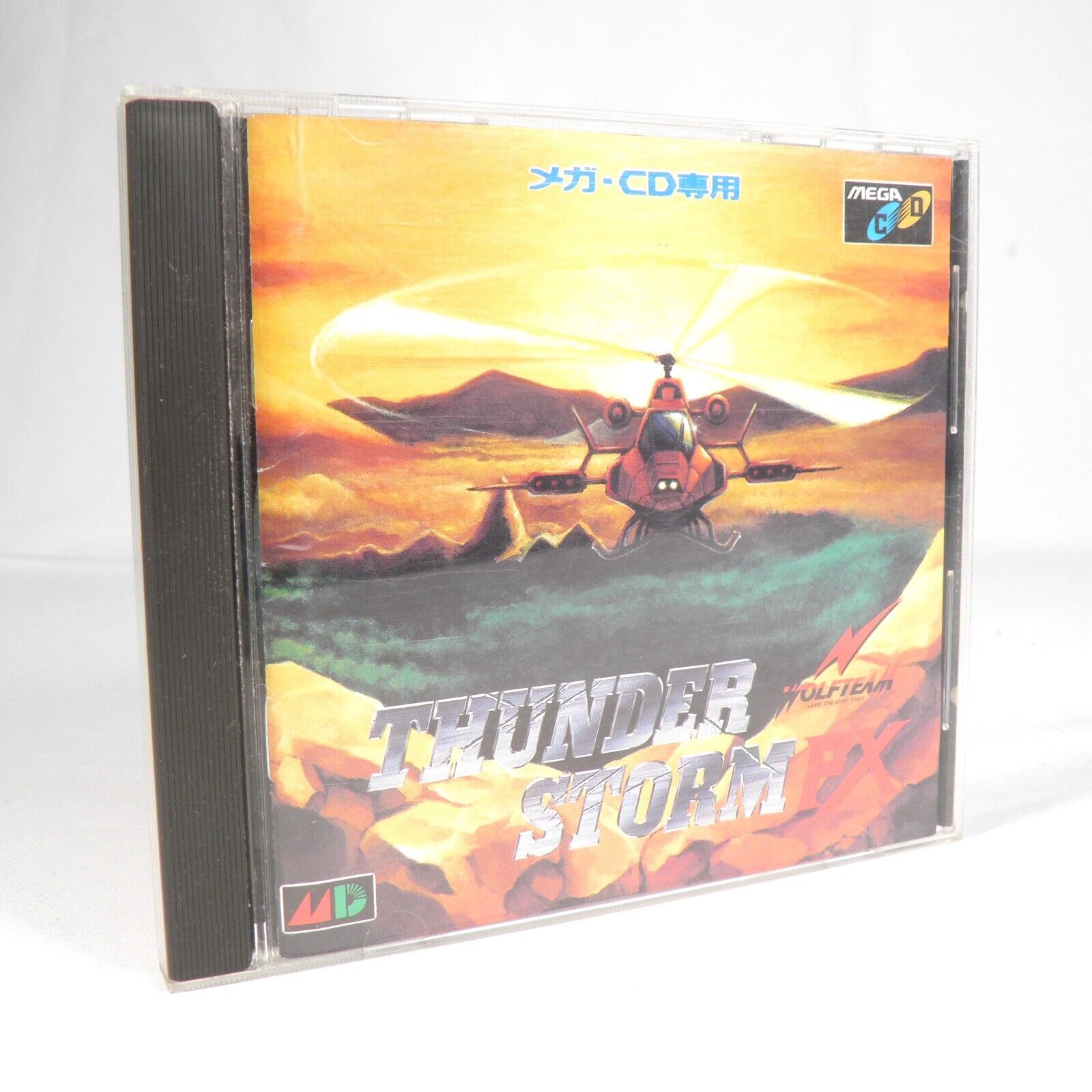 THUNDER STORM FX Cobra Command Sega Mega-CD Jap Japan