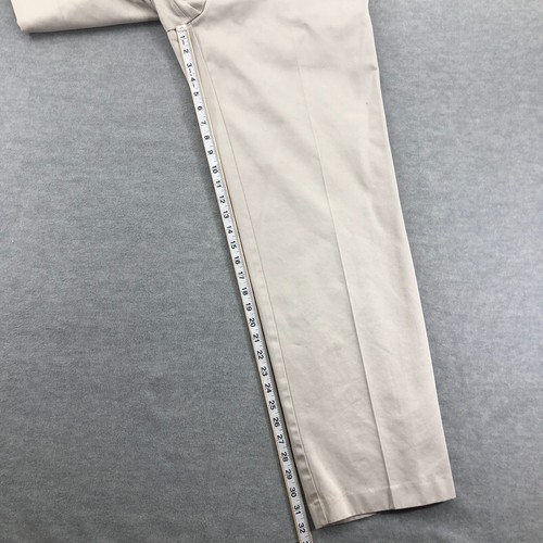 Dockers D2 Pants Mens 36x34 (36x32) Beige Khaki Straight Fit Business Casual ** - Picture 11 of 18