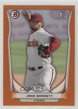 2014 Bowman Prospects Orange 219/250 Jake Barrett #BP11 10k8