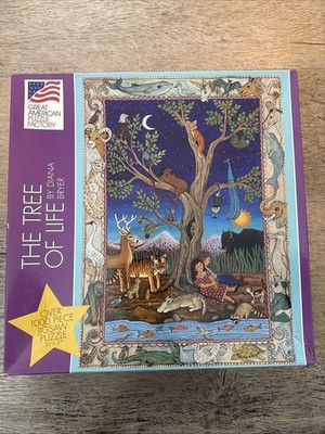 “THE TREE OF LIFE” - 1000+ Pcs - GREAT AMERICAN PUZZLE FACTORY NEW ...