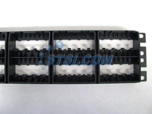 Panduit CPP48FMWBLY 48-Port Flush Mount Patch Panel ~STSI - Picture 7 of 8