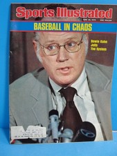 1976 Sports Illustrated Baseball In Chaos Bowie Kuhn Jolts The System