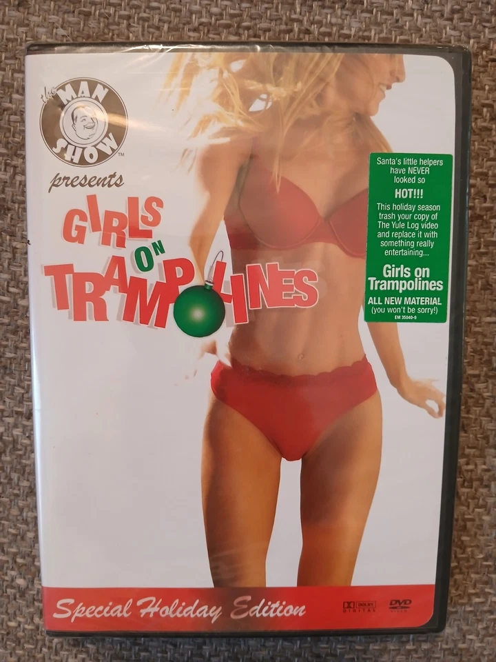 The Man Show Girls on Trampolines Special Holiday Edition DVD 2004 New Sealed - Image 1 of 2