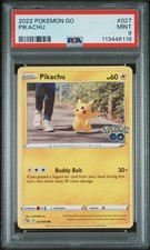 8098】ピカチュウ C Pokemon GO #027 PSA10 Pikachu 027/071 S10b